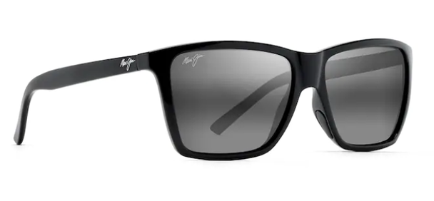 CRUZEM Polarized Rectangular Sunglasses | Neutral Grey Lens