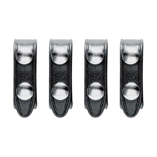 65 - Black Belt Keepers | .75" | 4-Pack