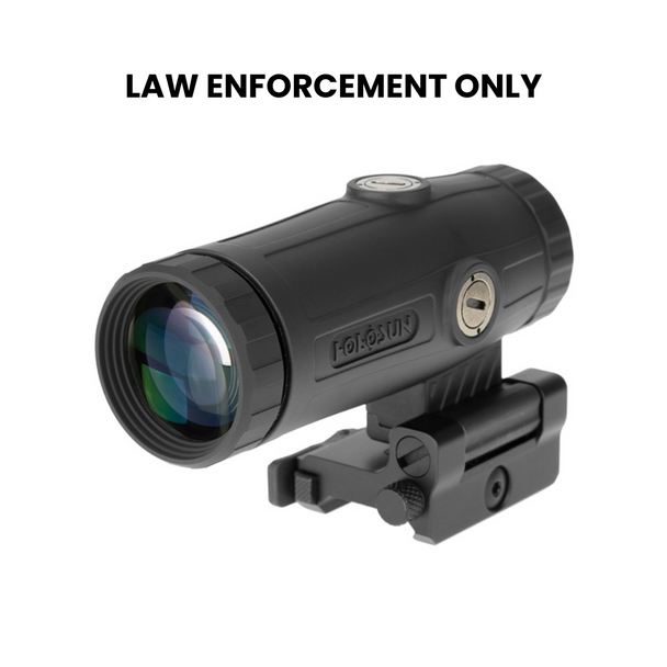 HM3X Magnifier, Aluminum Housing, Rifle (Ambidextrous, Flip-to-Side QD Mount, Absolute and Lower 1/3 Co-witness)