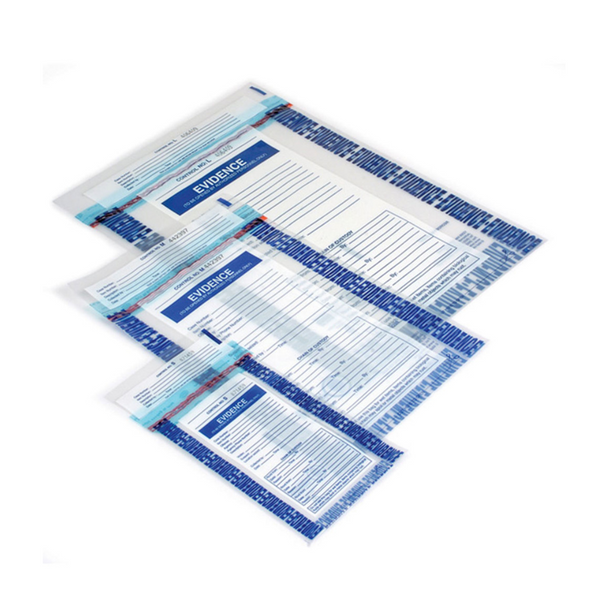 Evidence Security Bags, Pack of 100