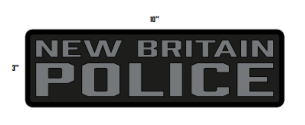 Saber Torch | Set of ID Panels (3" x 10") | New Britain (SILVER)