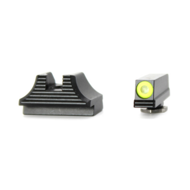 Optic Height – Tritium Front & Black Out Rear Sights for Glock 42/43/43X/48 – JRO Edition