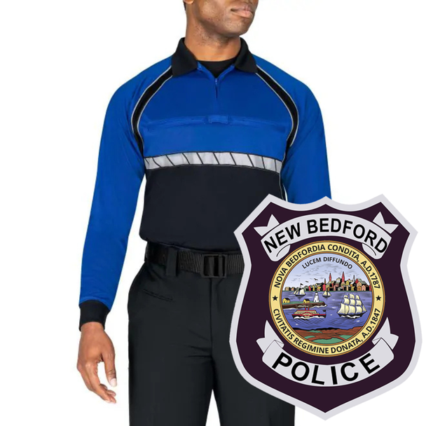 New Bedford | Long Sleeve Colorblock Performance Polo Shirt