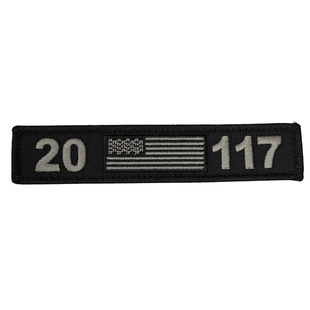 Weymouth Police 20 + 117 Velcro Patch | 1" x 5"
