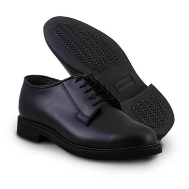 Mil-Spec Uniform Black Oxford Shoe