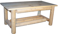 Cedar Log Coffee Table - C4011