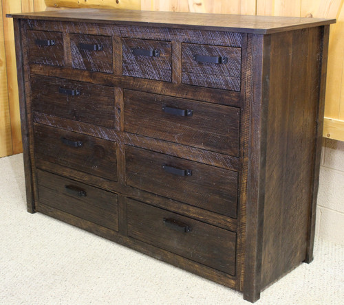 Rustic Mill 10 Drawer Dresser - RM1010