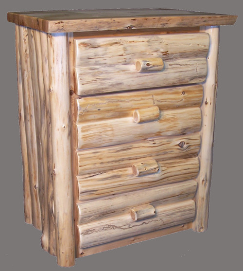 Hand Peeled 4 Drawer Chest - CHP5012