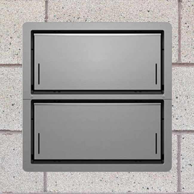 Insulated Double Stacker Smart Vent Flood Vent 1540-521