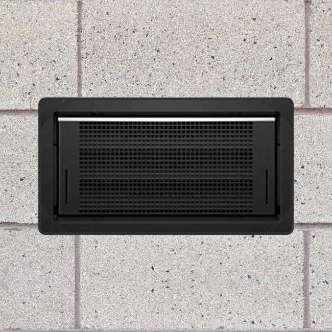 Dual Function Smart Vent Flood Vent 1540-510 BLK. USA Made