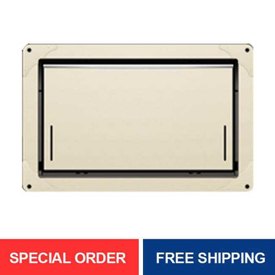 Smart Vent 1540-574 Insulated Garage Door 14 1/2" x 8 1/2" Flood Vent, Powder Coated Wheat Smart Vent 1540-574 Insulated Garage Door 14 1/2" x 8 1/2" Flood Vent, Powder Coated Wheat
