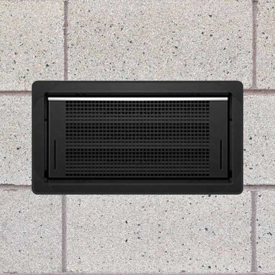 Smart Vent 1540-510-BLK Dual Function Black Black Flood Vent Smart Vent 1540-510-BLK Dual Function Black Black Flood Vent