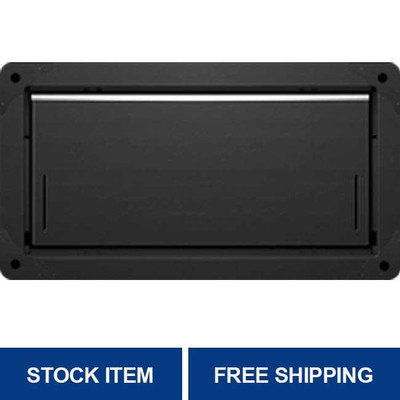 Smart Vent 1540-524 Black Insulated Garage Door 16" x 8" Flood Vent Smart Vent 1540-524 Black Insulated Garage Door 16" x 8" Flood Vent