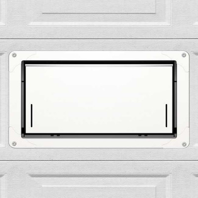 Smart Vent 1540-524 Insulated White Garage Door Flood Vent - IN-STOCK, SHIPS FREE Smart Vent 1540-524 Insulated White Garage Door Flood Vent - IN-STOCK, SHIPS FREE