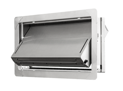 Smart Vent 1540-520 Insulated Block Wall 16" x 8" Flood Vent, Powder Coated Gray Smart Vent 1540-520 Insulated Block Wall 16" x 8" Flood Vent, Powder Coated Gray