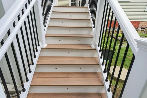 Eva-Last Pioneer True Ipe Composite Decking — Grooved/Solid Starter Board | 20 ft | 5.5" × 1.0" | Bamboo Foamed-PVC | Photorealistic Hardwood Look | 50-Year Residential Warranty