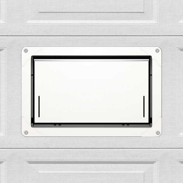 Smart Vent 1540-574 Insulated White Garage Door Flood Vent - IN-STOCK, SHIPS FREE Smart Vent 1540-574 Insulated White Garage Door Flood Vent - IN-STOCK, SHIPS FREE