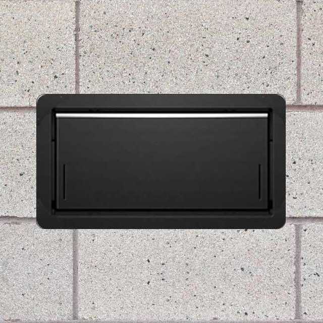 Smart Vent 1540-520 Insulated Block Wall 16" x 8" Flood Vent, Powder Coated Black Smart Vent 1540-520 Insulated Block Wall 16" x 8" Flood Vent, Powder Coated Black