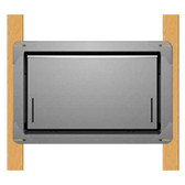 Smart Vent 1540-570 Gray Wood Wall Insulated Flood Vent