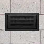 Smart Vent 1540-510-BLK Dual Function Black Black Flood Vent