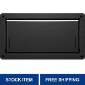 Smart Vent 1540-524 Black Insulated Garage Door 16" x 8" Flood Vent