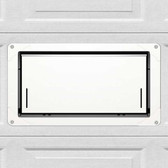 Smart Vent 1540-524 Insulated White Garage Door Flood Vent - IN-STOCK, SHIPS FREE