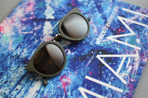 Picture of Tabulae Eyewear HERACLES GREEN with custom sunglass frame and lens