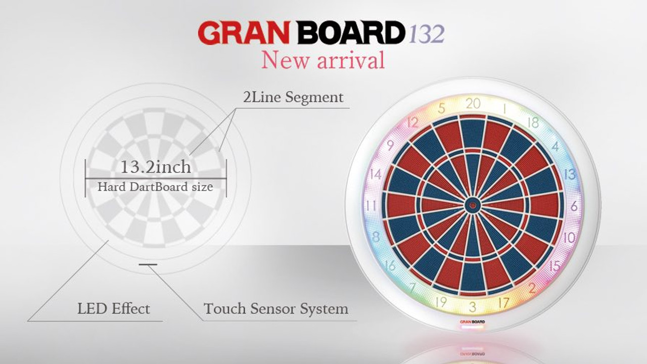 Granboard 3s Dartboard White