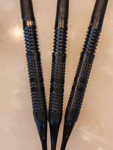 SUPERDARTS "Doyle" gen. 2 blackout soft tip darts SUPERDARTS "Doyle" gen. 2 blackout soft tip darts