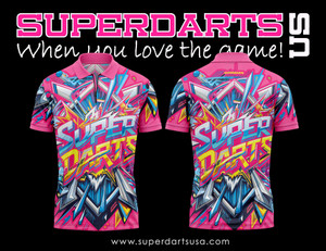 SUPERDARTS/"Pink Flash" Jersey