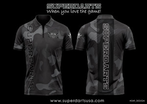 SUPERDARTS "CAMO BLACK" jersey