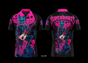 SUPERDARTS "Skull Jam" Jersey 0007