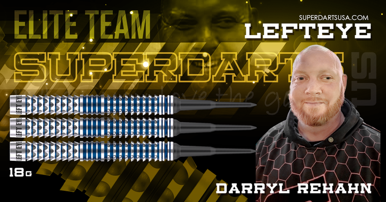 SUPERDARTS DARRYL "LEFTEYE" REHAHN 18G