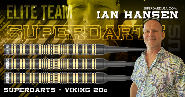 SUPERDARTS IAN HANSEN "THE VIKING" 20G Soft-tip