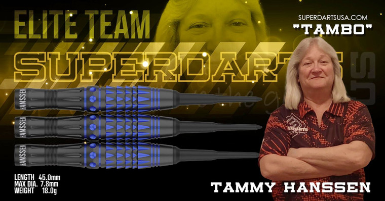 SUPERDARTS "TAMMY HANSSEN" 18G SOFT TIP