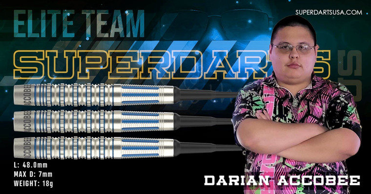 SUPERDARTS "DARIAN ACCOBEE" 18G SOFT TIP