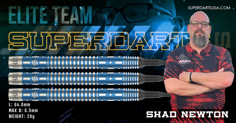 SUPERDARTS "Shad Newton" 20G SOFT TIP