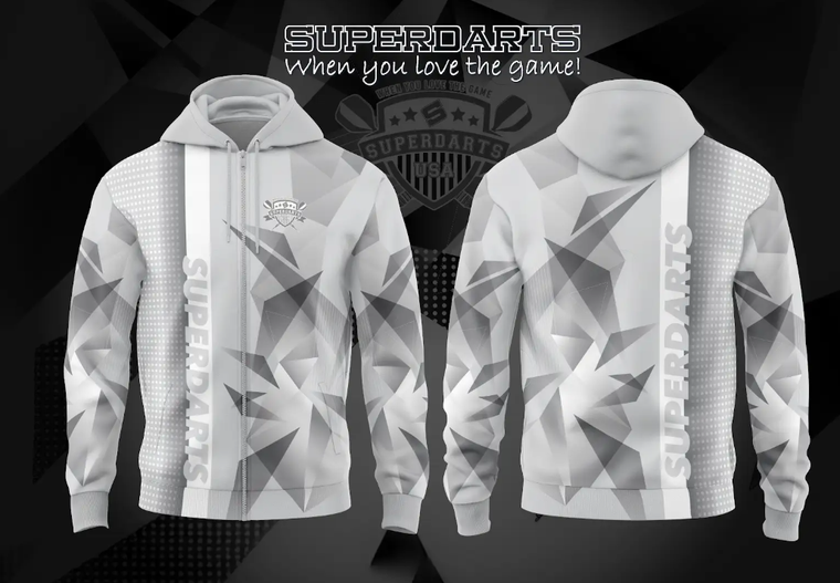 SUPERDARTS "Avalanche" Zip-up Hoodie