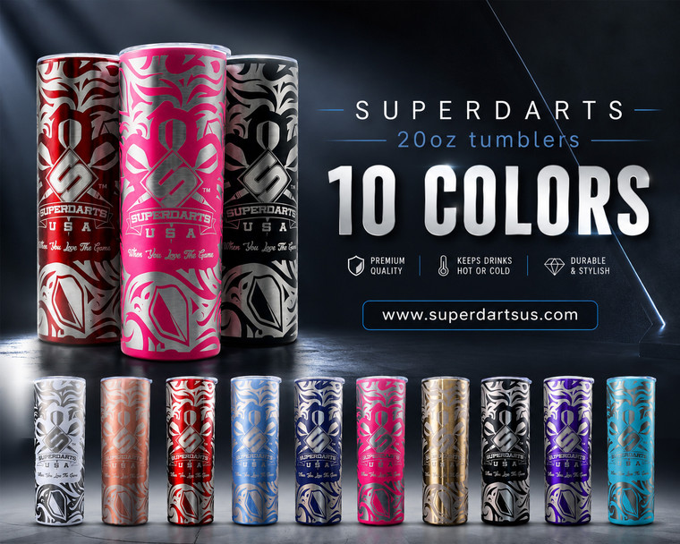 Superdarts 20oz Tumbler