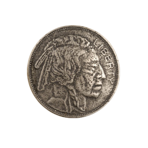 Indian Head Nickel Knob