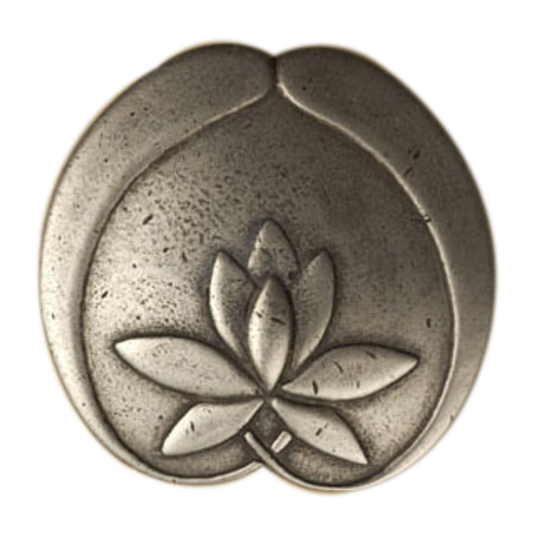 1 3/4'' Asian Lotus Flower Knob