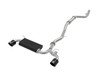 Toyota Takeda 3" to 2.5" 304 Stainless Steel Cat-Back Exhaust w/Carbon Fiber Tip - aFe POWER 49-36043-C