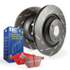 BMW Rear Stage 4 Signature Slotted Brake Kit - EBC S4KR1125