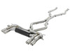 BMW MACH Force-Xp 3in 304 Stainless Steel Cat-Back Exhaust System - aFe POWER 49-36341-P