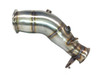 BMW Sport Series 4" High Flow Catted Downpipe - Evolution Racewerks BM-EXH007C