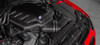 BMW Gloss Black Carbon Fiber Plenum without Emblem - Eventuri EVE-E9X-CF-PLM