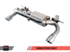 BMW Touring Edition Axle Back Exhaust with Chrome Silver Tips - AWE Tuning 3010-32032