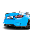 BMW F82/F83 M4 Prepreg Carbon Fiber Trunk Spoiler - ADRO A14A10-1501