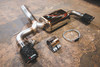 BMW Valve Sport Axle Back Exhaust System - Valvetronic Designs BMW.F.VSES (Forged Carbon Tips)