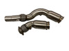 BMW S55 Catted Downpipes with Flex Pipe - Mastery of Art & Design MAD-2050 